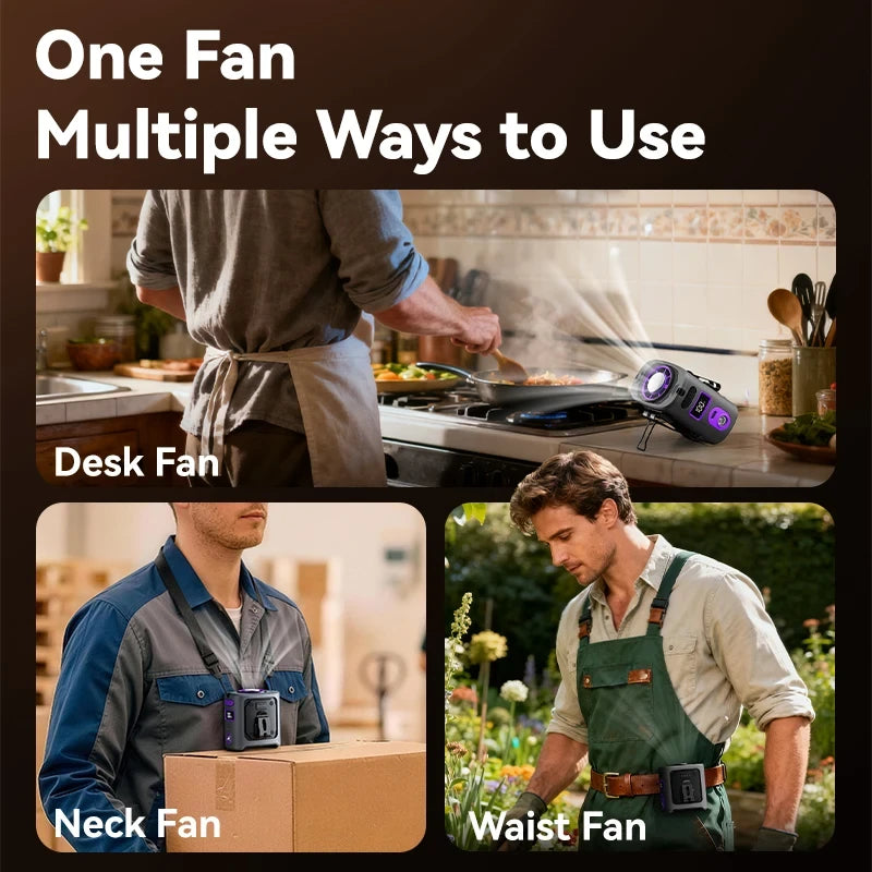 Portable Waist Fan